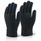Click 2000 Acrylic Glove, One Size, Black, Pack of 10