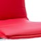 Sonix Visitor Cantilever Leather Chair - Red