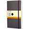 Moleskine Notebook, Soft Cover, A4, Ruled, 240 Pages, Black