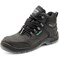 Click Traders S3 Hiker Boots, PU/Leather, TPU, Size 6, Black