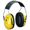 Peltor Optime 1 Headband Ear Defenders - Black/ Yellow