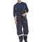 Click Freezerwear Coldstar Freezer Bib Trousers, Large, Navy Blue