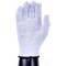 Click 2000 Mixed Fibre Gloves, Light Weight, One Size, White, Pack of 240