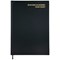 5 Star 2019/20 Academic Diary, Day to a Page, A4, Black