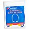 B-Brand Banded Ear Plug, Light, Soft, Absorbent Foam, Blue, Pack of 40