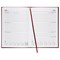 5 Star 2020 Diary, Week to View, A5, Red