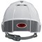 JSP EVOLite EN397 CR2 Safety Helmet, ABS 6-point Harness, Reflective Strips, White
