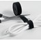 Durable Cavoline Grip 20 Self Gripping Cable Management Tape, 1m x 2cm, Black