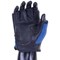 B-Brand Fingerless Gel Gloves, Large, Blue