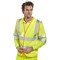 B-Safe Hi-Visibility Pre-Pack Multipurpose Vest, Reflective, Extra Large, Yellow