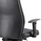 Adroit Onyx Posture Chair, Leather, Black