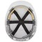 JSP EVOLite EN397 CR2 Safety Helmet, ABS 6-point Terylene Harness, White