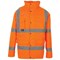 High Visibility Breathable Jacket / Large / Orange