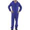 Super Click Workwear Hooded Boilersuit, Size 36, Royal Blue