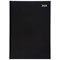 5 Star 2020 Diary, 2 Days Per Page, A4, Black