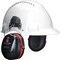 Peltor Optime 3 Helmet Mounted Ear Defenders - Black