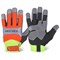 Mecdex Functional Plus Impact Mechanics Glove, Large, Orange
