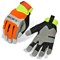 Mecdex Functional Plus Impact Mechanics Glove, Large, Orange