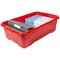 Strata Curve Box, Red, 30 Litre