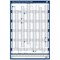 Sasco 2020 Compact Year Planner, Portrait, Unmounted, 405x610mm