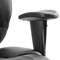 Sonix Galaxy Leather Task Operator Chair, Black
