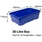 Strata Curve Box, 30 Litre, Blue