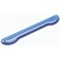 Keyboard Wrist Rest, Non-Skid, Easy Clean, Soft Gel, Transparent Blue