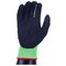Click Kutstop Micro Foam Gloves, Nitrile, Cut Level 5, Large, Green, Pack of 10