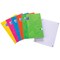 Oxford Soft Touch Headbound Refill Pad, A4, Ruled with Margin, 4 Holes, 120 Pages, Assorted Colours, Pack of 5