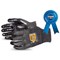 Superior Glove Tenactiv Fibre Gloves, Level-5, Cut-Resistant, Large, Black