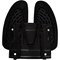 Fellowes Back Angel Back Support 2-Independent Wings 7-height Settings Black
