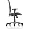 Trexus Victor II Leather and Mesh Executive Chair With Headrest, Black