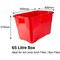 Strata Curve Box, Red, 65 Litre