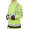 Click Arc Hi-Visibility Two Tone Woven Jacket, Small, Yellow/Navy Blue