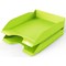 Durable Basic Stackable Letter Tray, Document Paper File, A4+, Green, Pack of 6