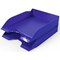 Durable Basic Stackable Letter Tray, Document Paper File, A4+, Blue, Pack of 6