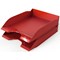Durable Basic Stackable Letter Tray, Document Paper File, A4+, Red, Pack of 6