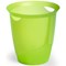 Durable Trend Plastic Waste Recycling Bin, 16 Litre, Transparent Green, Pack of 6
