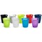 Durable Trend Plastic Waste Recycling Bin, 16 Litre, Transparent Green, Pack of 6