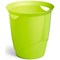 Durable Trend Plastic Waste Recycling Bin, 16 Litre, Green, Pack of 6