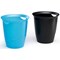 Durable Trend Plastic Waste Recycling Bin, 16 Litre, Transparent Blue, Pack of 6