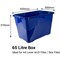 Strata Curve Box, Blue, 65 Litre