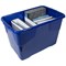 Strata Curve Box, Blue, 65 Litre