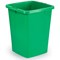 Durable Durabin Square Food & Freezer Safe Waste Recycling Bin, 90 Litre, Green Durable Durabin Square Food & Freezer Safe Waste Recycling Bin, 90 Litre, Green