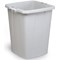 Durable Durabin Square Food & Freezer Safe Waste Recycling Bin, 90 Litre, Grey Durable Durabin Square Food & Freezer Safe Waste Recycling Bin, 90 Litre, Grey