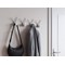 Durable Durastore Coat Hooks, Grey, Pack of 4