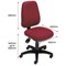 Trexus Eclipse 2 Lever Operator Chair - Red