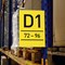 Durable Magnetic Aisle Sign A4 Portrait