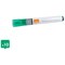 Nobo Liquid Ink Whiteboard Pens, Chisel Tip, Green, Pack of 10 Nobo Liquid Ink Whiteboard Pens, Chisel Tip, Green, Pack of 10