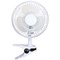 5 Star Clip-On Desk 2-Speed Fan, 6 Inch, White